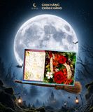 Hộp hoa quà tặng nước hoa My Soul - Màu xanh