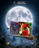 Hộp hoa quà tặng nước hoa My Soul - Màu xanh