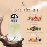 Hộp hoa quà tặng nước hoa My Soul - Màu xanh