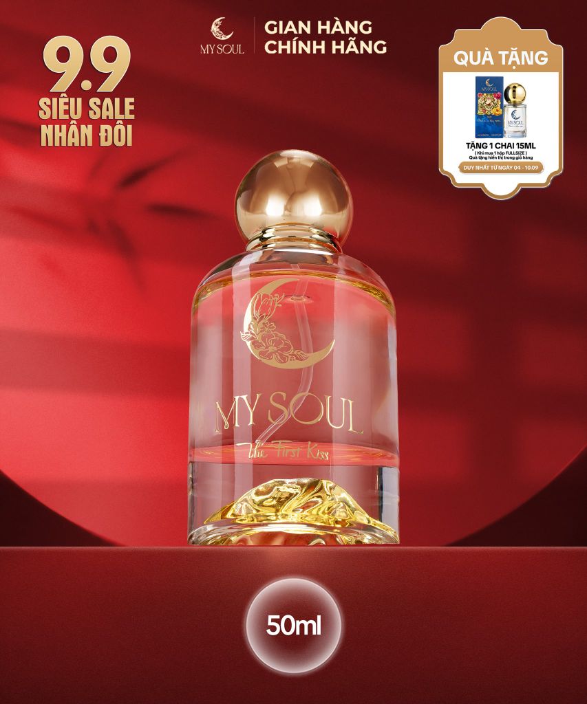 Nước hoa My Soul - No.01 The First Kiss - 50ML