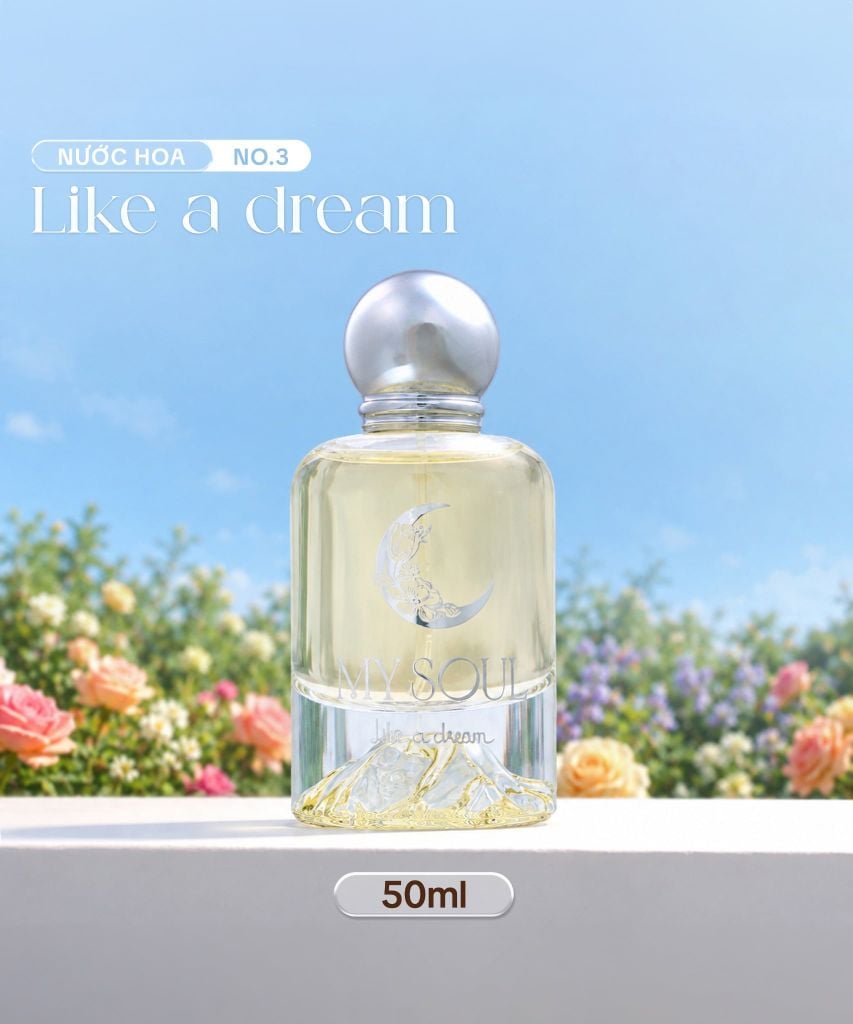 Nước Hoa My Soul Mỹ Tâm - No.03 Like A Dream - 50ml - Phiên bản mới