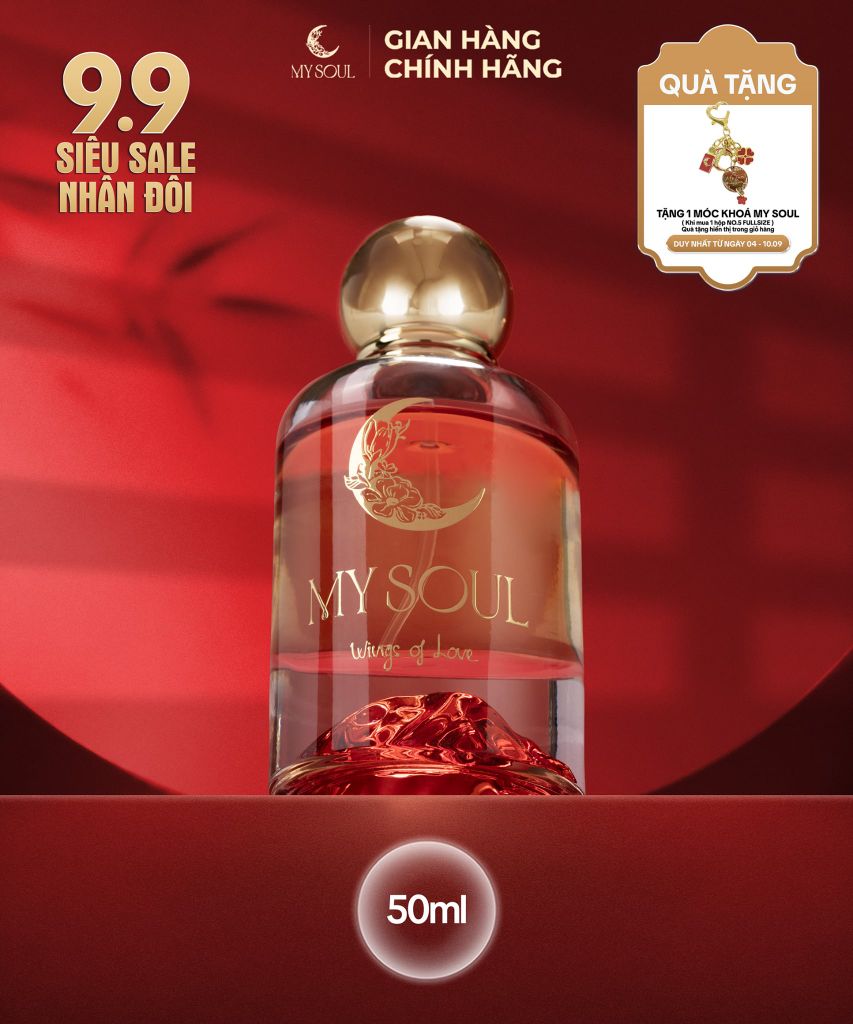 Nước hoa My Soul của Mỹ Tâm - No.05 Wings of Love - 50ml