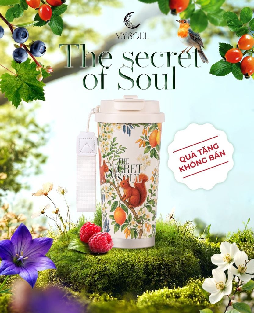 [SP Tặng] (Không bán) Ly giữ nhiệt The secret of Soul - 530ml