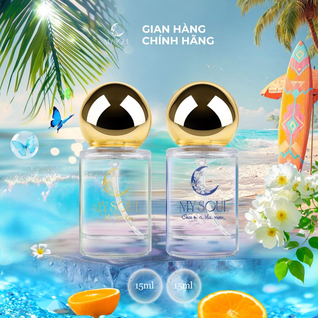 [SP Tặng] Nước hoa My Soul No.01 và No.02 - 15ML