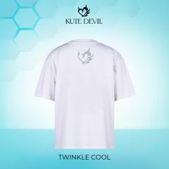 Áo Thun Kute Devil - Twinkle Cool - Màu Trắng (Unisex)