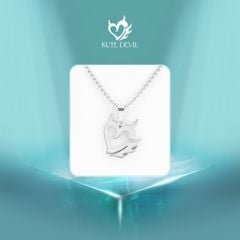 Bộ dây chuyền Kute Devil Mạ Bạc- Love Necklace
