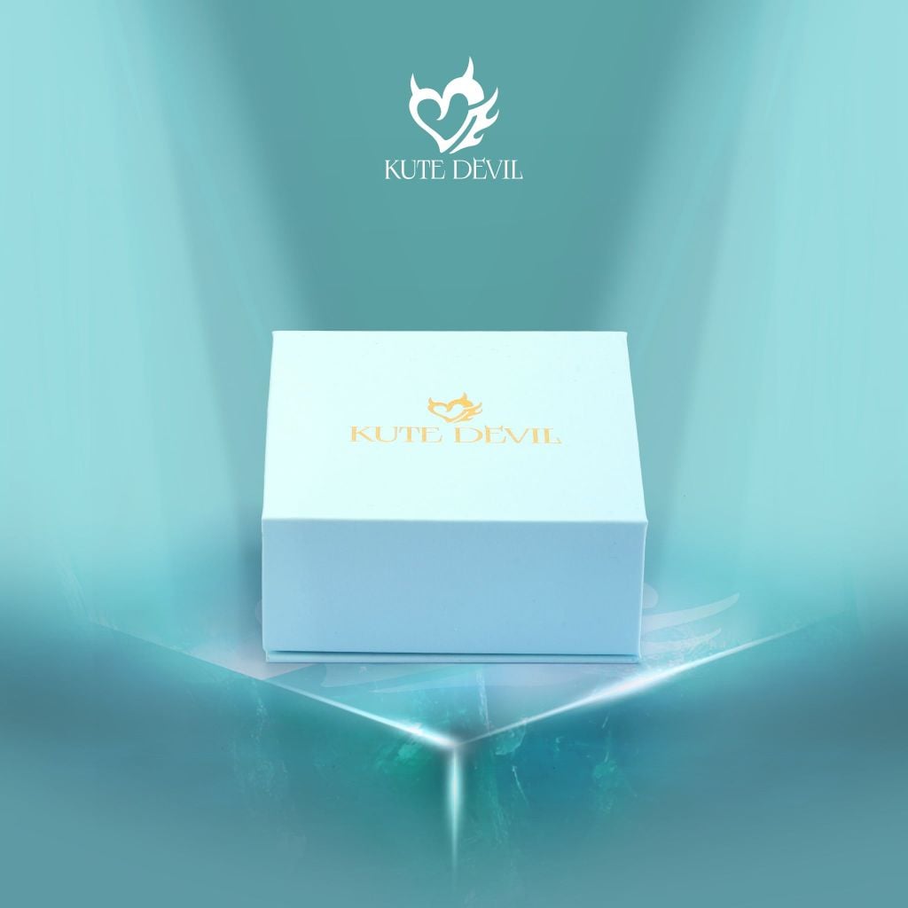 Bộ dây chuyền Kute Devil Mạ Bạc- Love Necklace