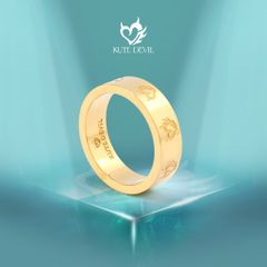 Nhẫn Kute Devil Mạ Vàng - Light Ring