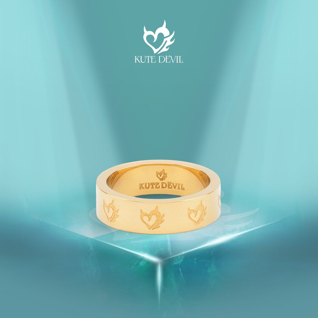 Nhẫn Kute Devil Mạ Vàng - Light Ring