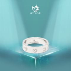 Nhẫn Kute Devil Mạ Bạc - Light Ring