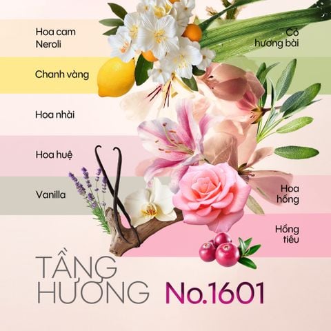 Nước hoa My Soul - No.1601 Wings of Love - Phiên bản đặc biệt 2026