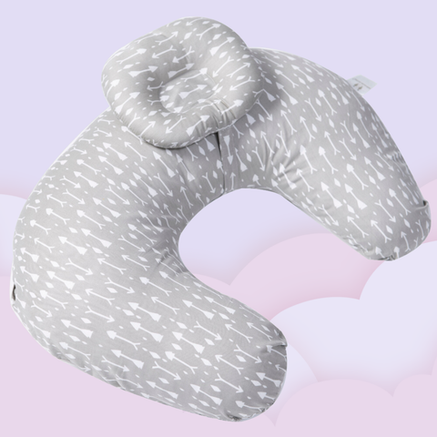  Gối cho bé bú chống trào ngược, hỗ trợ đỡ bé khi cho bé bú, giảm đau lưng, vai, cổ đa năng cho mẹ. 