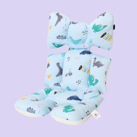  MiracleBaby - Miếng lót xe đẩy dày 6.5cm đệm Cotton dày dặn, phụ kiện xe đẩy êm ái cho bé 