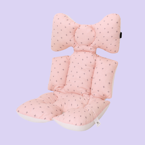  MiracleBaby - Miếng lót xe đẩy dày 6.5cm đệm Cotton dày dặn, phụ kiện xe đẩy êm ái cho bé 