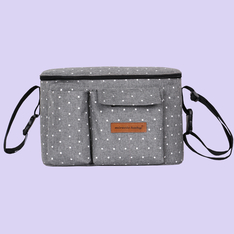  MiracleBaby - Túi treo xe đẩy/Túi đựng đồ đa năng cho mẹ và bé khi ra ngoài 