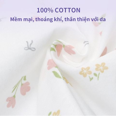  bộ đồ quần áo contton đùi cộc mềm mát cho bé 0-24 tháng 