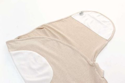  Bộ 2 khăn quấn kén cotton hữu cơ êm ái 