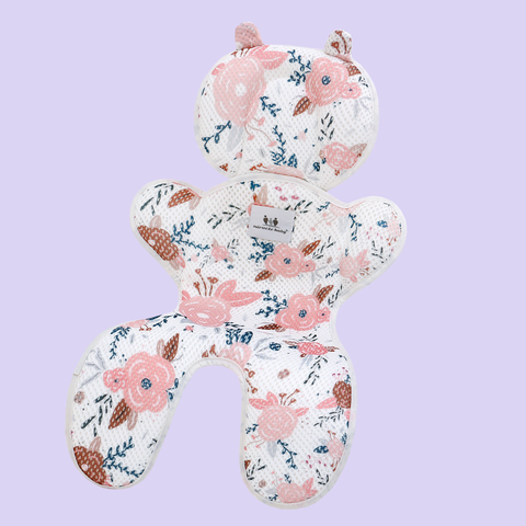  MiracleBaby - Miếng lót xe đẩy hình gấu dễ thương siêu thoáng khí 3D phù hợp cho nhiều loại xe đẩy 
