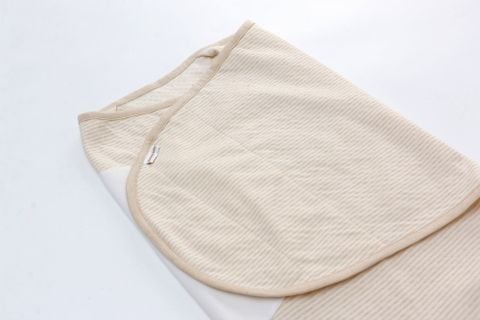  Bộ 2 khăn quấn kén cotton hữu cơ êm ái 