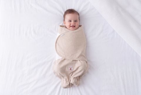  Bộ 2 khăn quấn kén cotton hữu cơ êm ái 