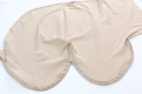  Bộ 2 khăn quấn kén cotton hữu cơ êm ái 