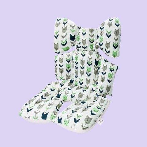  MiracleBaby - Miếng lót xe đẩy dày 6.5cm đệm Cotton dày dặn, phụ kiện xe đẩy êm ái cho bé 