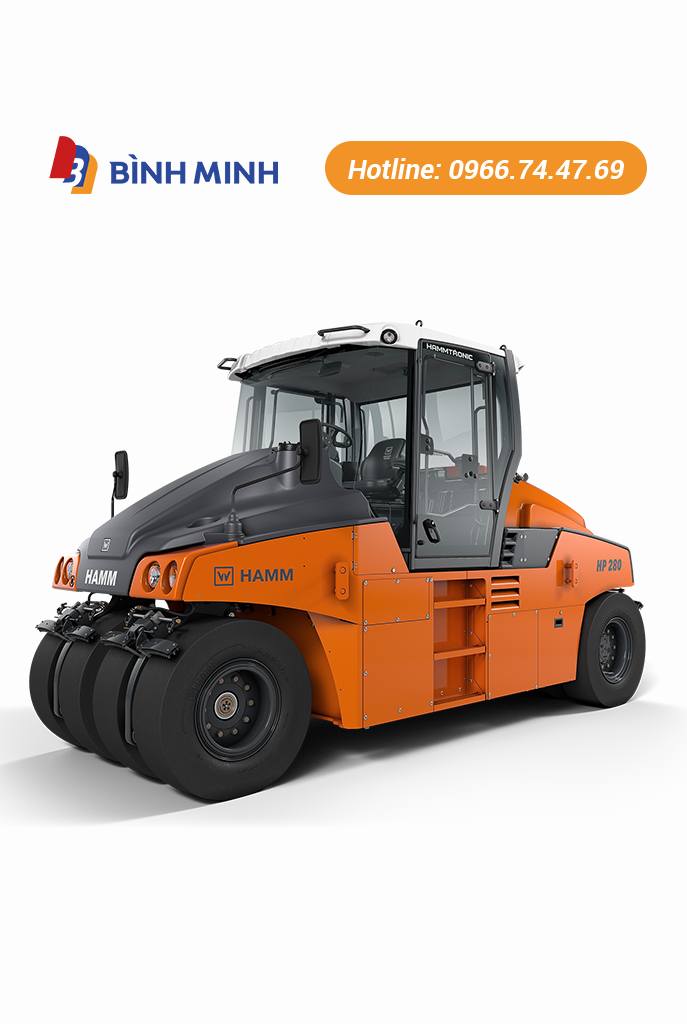 XE LU BÁNH LỐP HAMM HP 280