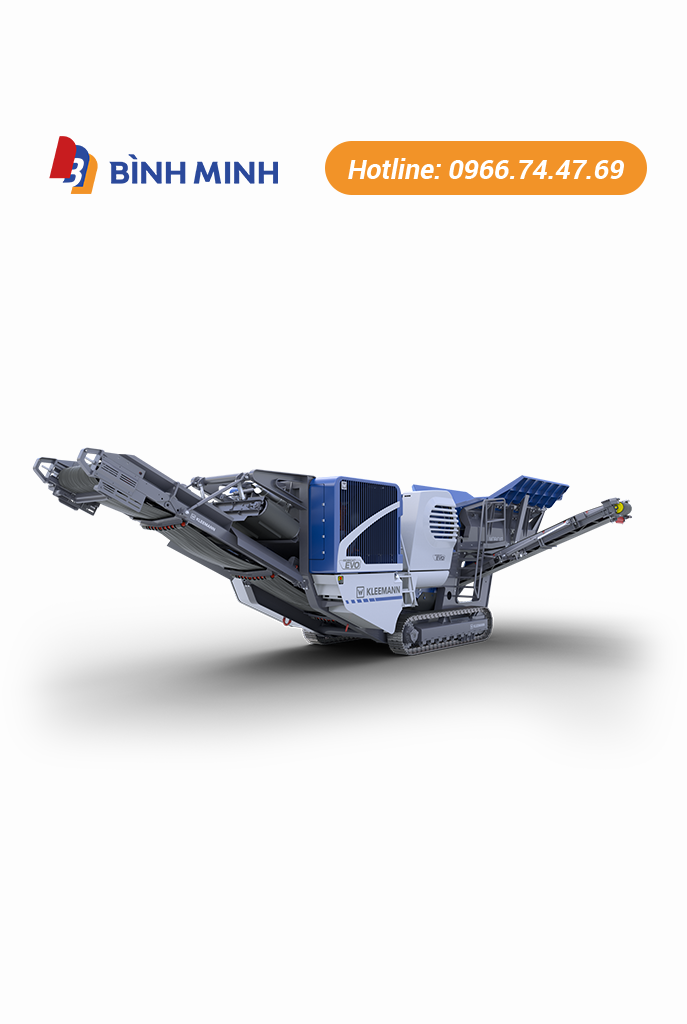 MÁY NGHIỀN KẸP HÀM DI ĐỘNG KLEEMANN MOBICAT MC 100(i) EVO