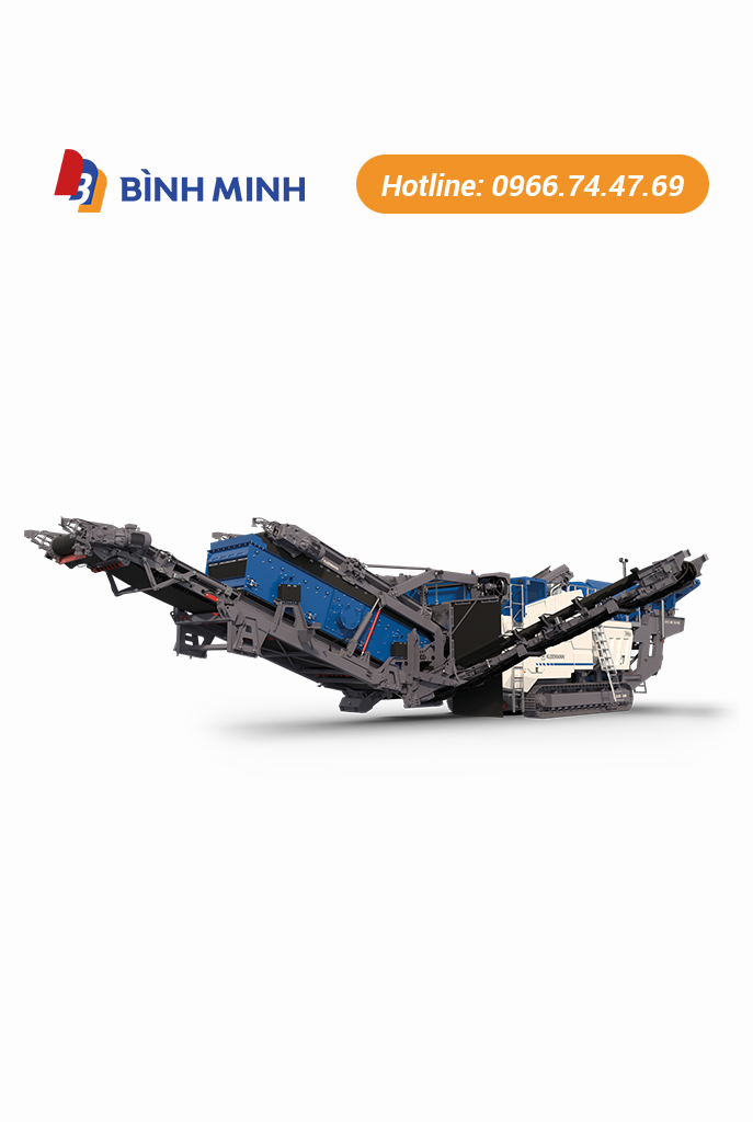 MÁY NGHIỀN VA ĐẬP DI ĐỘNG KLEEMANN MOBIREX MR 130 PRO