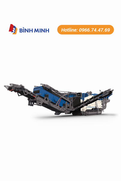 MÁY NGHIỀN VA ĐẬP DI ĐỘNG KLEEMANN MOBIREX MR 130 PRO