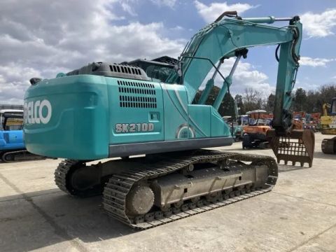 MÁY XÚC ĐÀO THỦY LỰC KOBELCO SK210D-10
