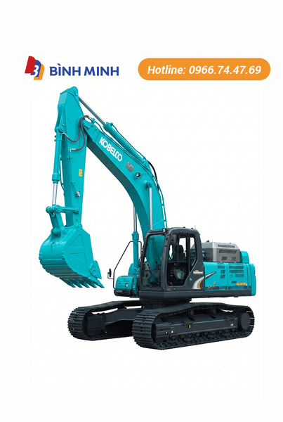 MÁY ĐÀO KOBELCO SK520XDLC-10 GẦU 3.4M3