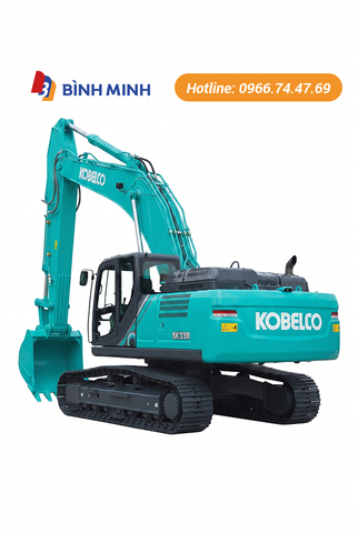 MÁY ĐÀO BÁNH XÍCH KOBELCO SK330-10