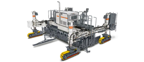 MÁY RẢI BÊ TÔNG CỐP PHA TRƯỢT WIRTGEN SP 64