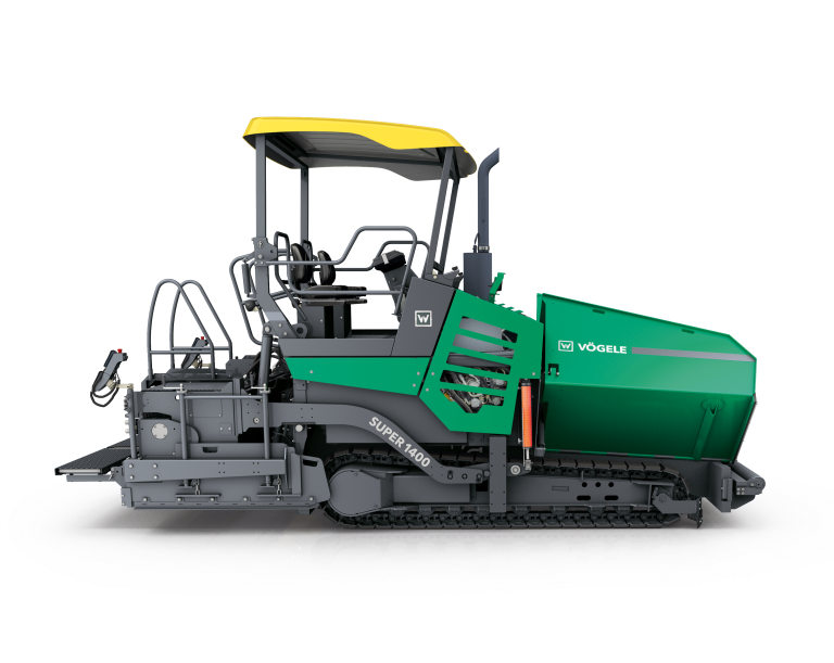 MÁY RẢI NHỰA BÁNH XÍCH SUPER 1400