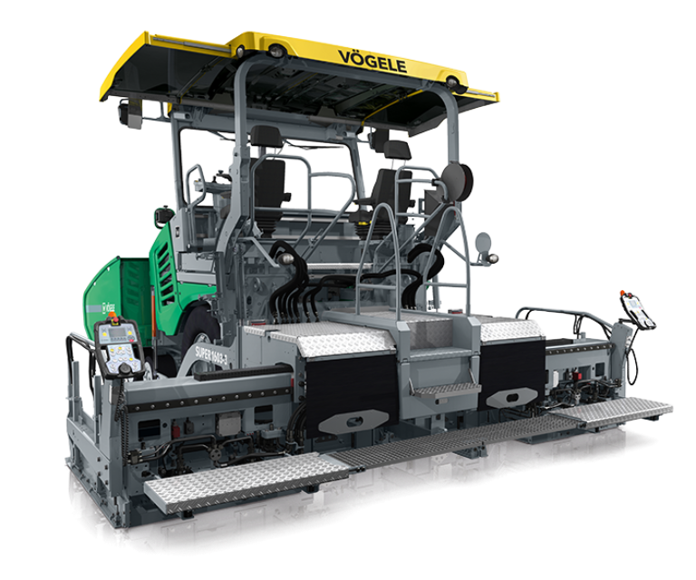 MÁY RẢI NHỰA BÁNH XÍCH SUPER 1603-3