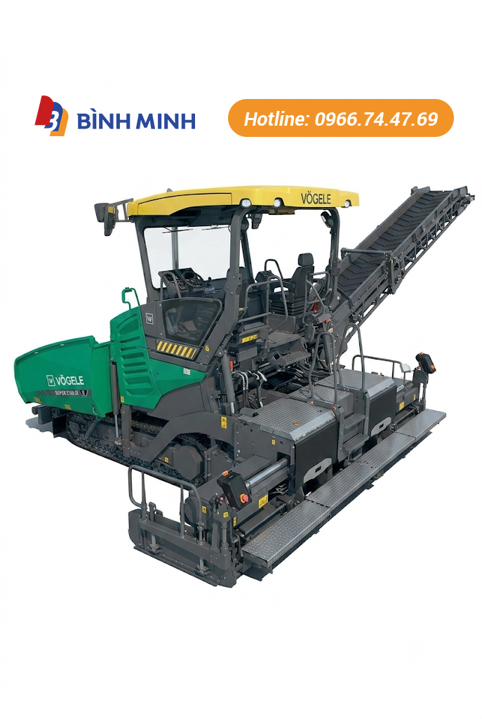 MÁY RẢI NHỰA BÁNH XÍCH SUPER 2100-5 X