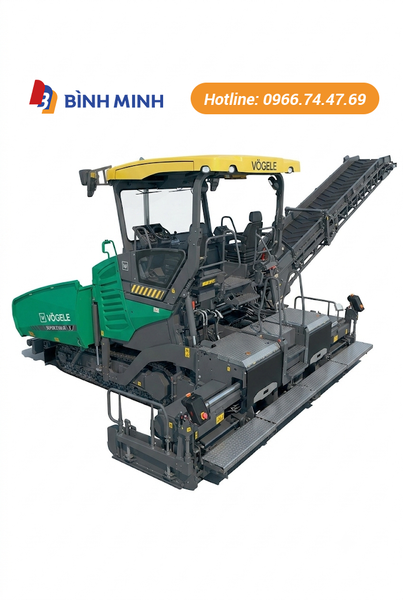 MÁY RẢI NHỰA BÁNH XÍCH SUPER 2100-5 X