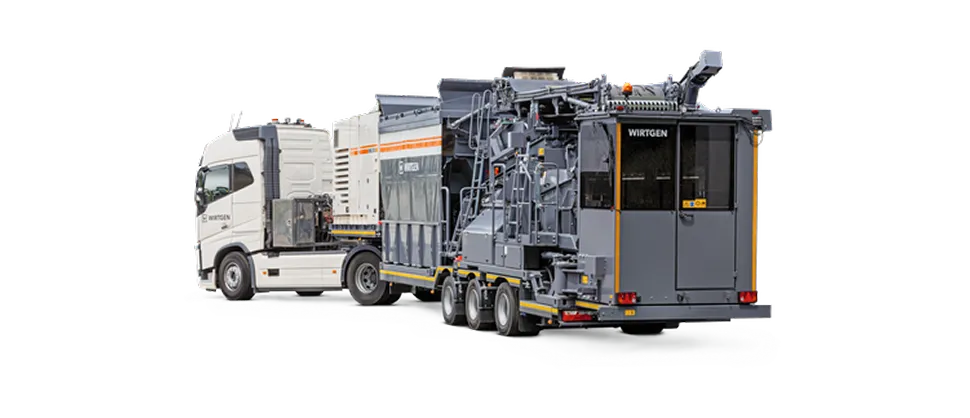 TRẠM TRỘN TÁI CHẾ NGUỘI DI ĐỘNG WIRTGEN KMA 240