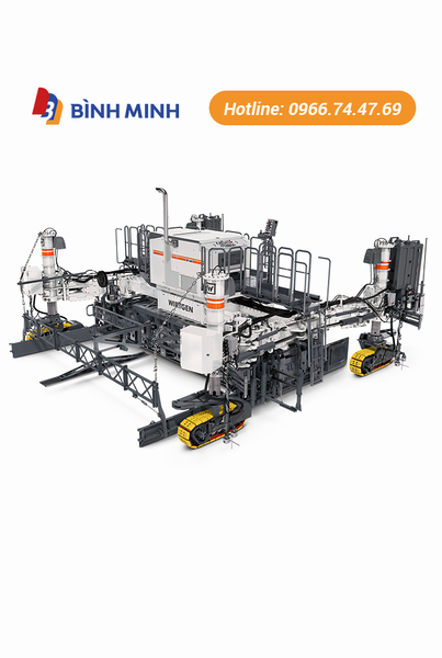MÁY RẢI BÊ TÔNG CỐP PHA TRƯỢT WIRTGEN SP 64