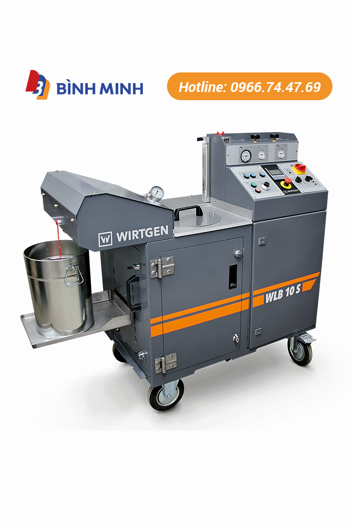 MÁY TẠO NHỰA ĐƯỜNG BỌT PHÒNG THÍ NGHIỆM WIRTGEN WLB 10 S