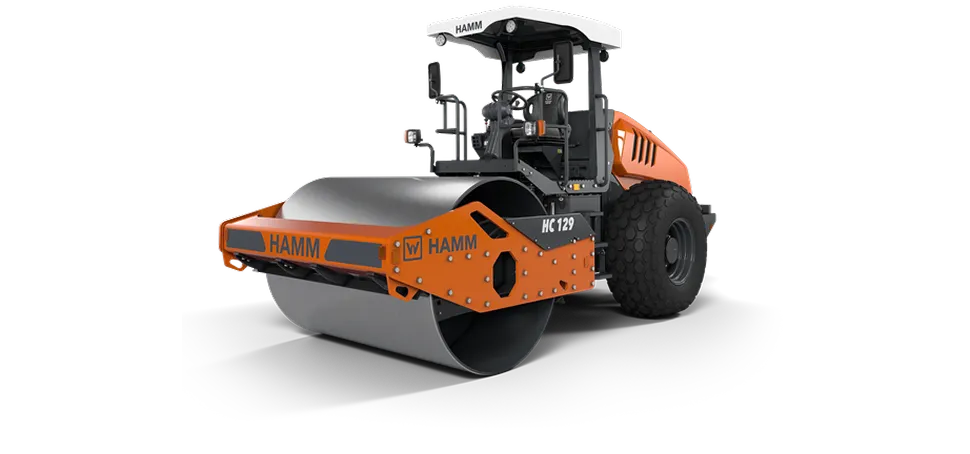 XE LU RUNG MỘT BÁNH THÉP HAMM HC 129