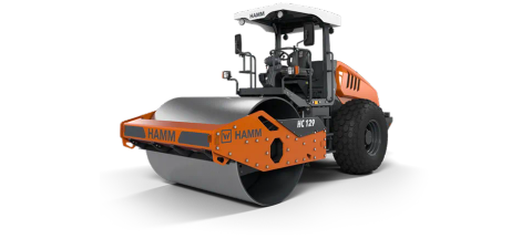 XE LU RUNG MỘT BÁNH THÉP HAMM HC 129