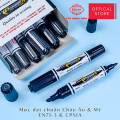 Combo 5/10/20 bút lông dầu Queen PM-01 (Tiêu chuẩn Mỹ & Châu Âu)