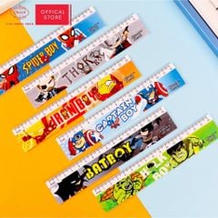 Thước kẻ học sinh siêu nhân Queen 16cm - PR-16cm (Hình ngẫu nhiên)