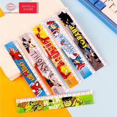 Thước kẻ học sinh siêu nhân Queen 16cm - PR-16cm (Hình ngẫu nhiên)