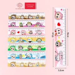 Thước kẻ học sinh Labubu 16cm - PR-16cm (Hình ngẫu nhiên)