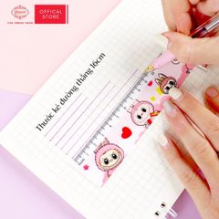 Thước kẻ học sinh Labubu 16cm - PR-16cm (Hình ngẫu nhiên)