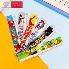 Thước kẻ học sinh siêu nhân Queen 16cm - PR-16cm (Hình ngẫu nhiên)