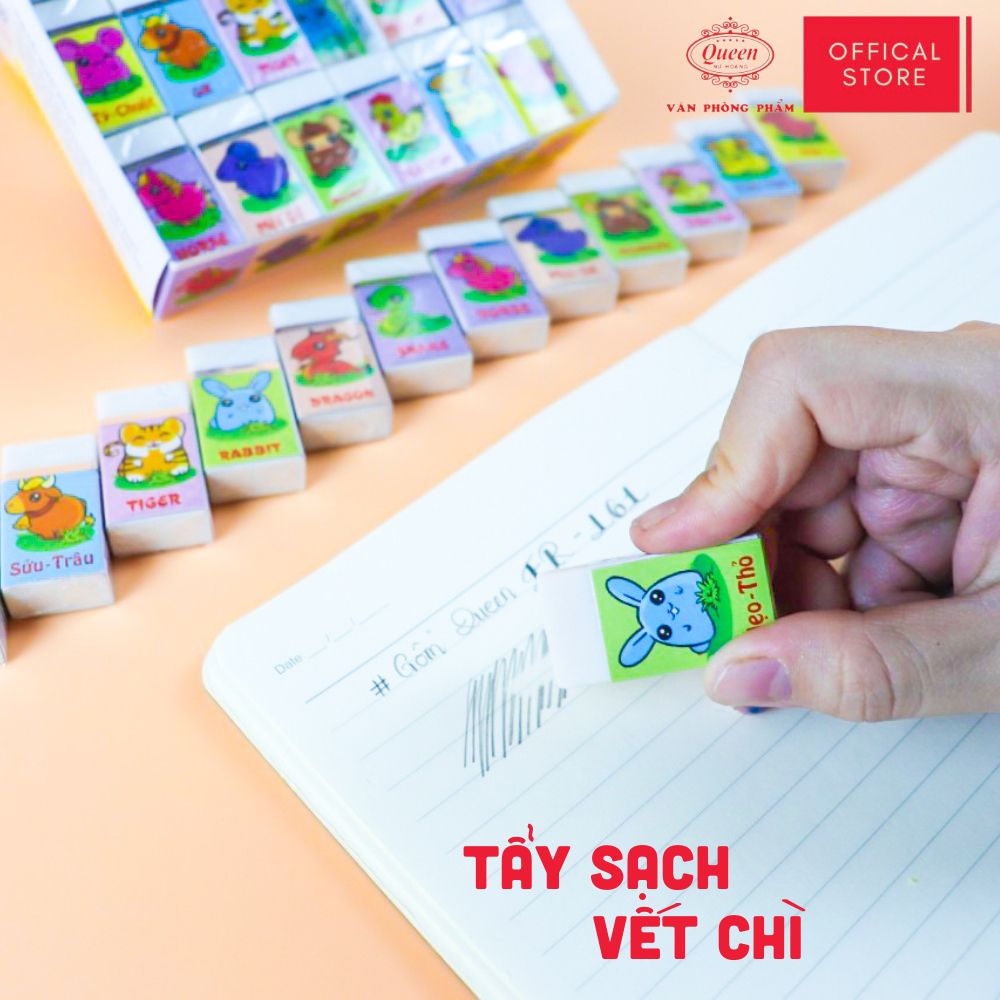 Gôm Tẩy 2B 12 Con Giáp Queen (Nữ Hoàng) ER161